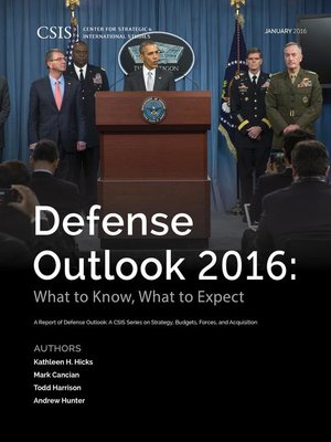 cover image of Defense Outlook 2016